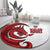 Wales Rugby Red Dragon Round Carpet Cymru Am Byth - Wonder Print Shop