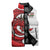 Wales Rugby Red Dragon Sleeveless Puffer Jacket Cymru Am Byth - Wonder Print Shop