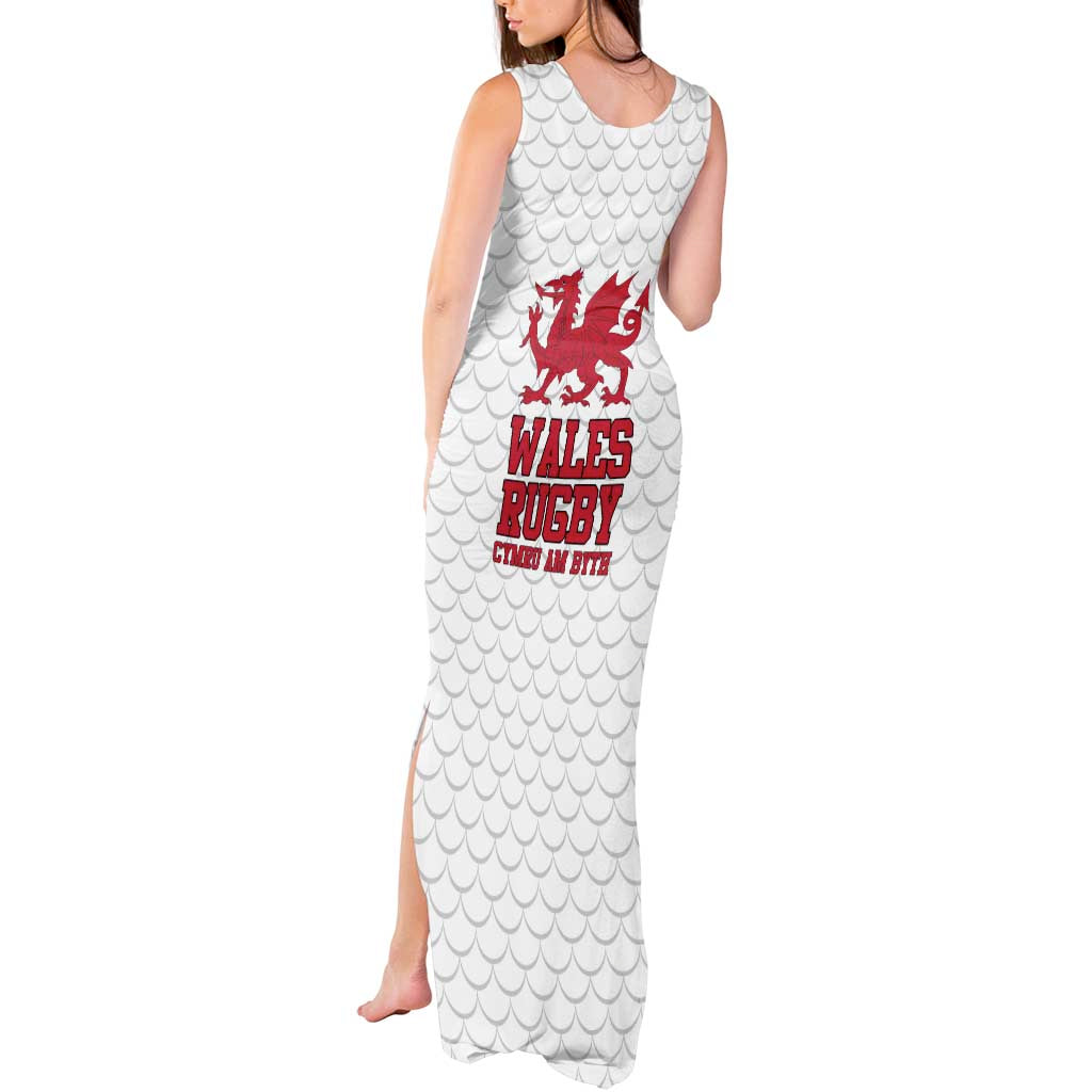 Wales Rugby Red Dragon Tank Maxi Dress Cymru Am Byth - Wonder Print Shop