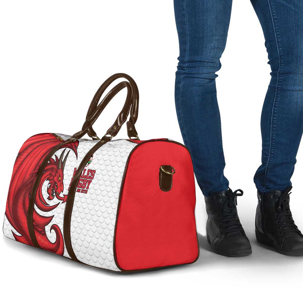 Wales Rugby Red Dragon Travel Bag Cymru Am Byth - Wonder Print Shop