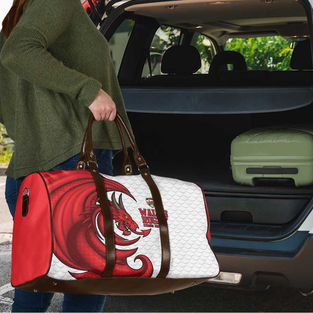 Wales Rugby Red Dragon Travel Bag Cymru Am Byth - Wonder Print Shop