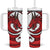 Wales Rugby Red Dragon Tumbler With Handle Cymru Am Byth - Wonder Print Shop