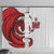 Wales Rugby Red Dragon Window Curtain Cymru Am Byth - Wonder Print Shop