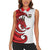 Wales Rugby Red Dragon Women Sleeveless Polo Shirt Cymru Am Byth - Wonder Print Shop