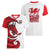 Wales Rugby Red Dragon Women V-Neck T-Shirt Cymru Am Byth - Wonder Print Shop