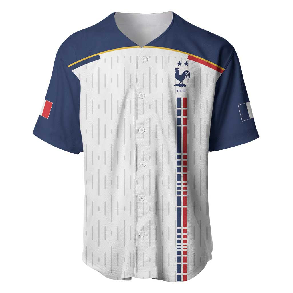 Custom World Football 2026 France Baseball Jersey Allez Les Bleus - Wonder Print Shop