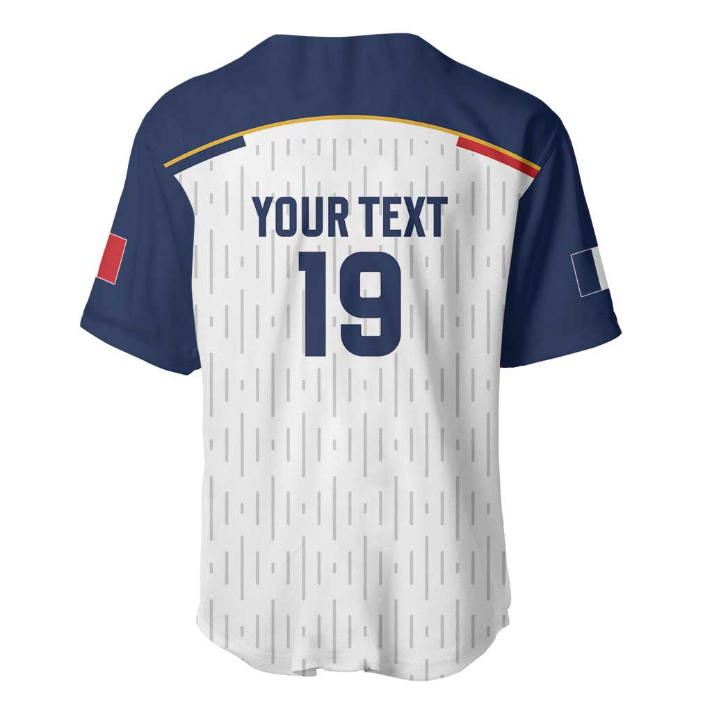 Custom World Football 2026 France Baseball Jersey Allez Les Bleus - Wonder Print Shop