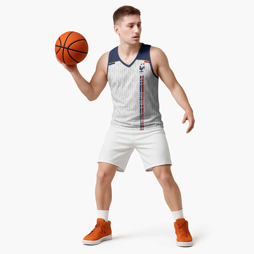 Custom World Football 2026 France Basketball Jersey Allez Les Bleus - Wonder Print Shop