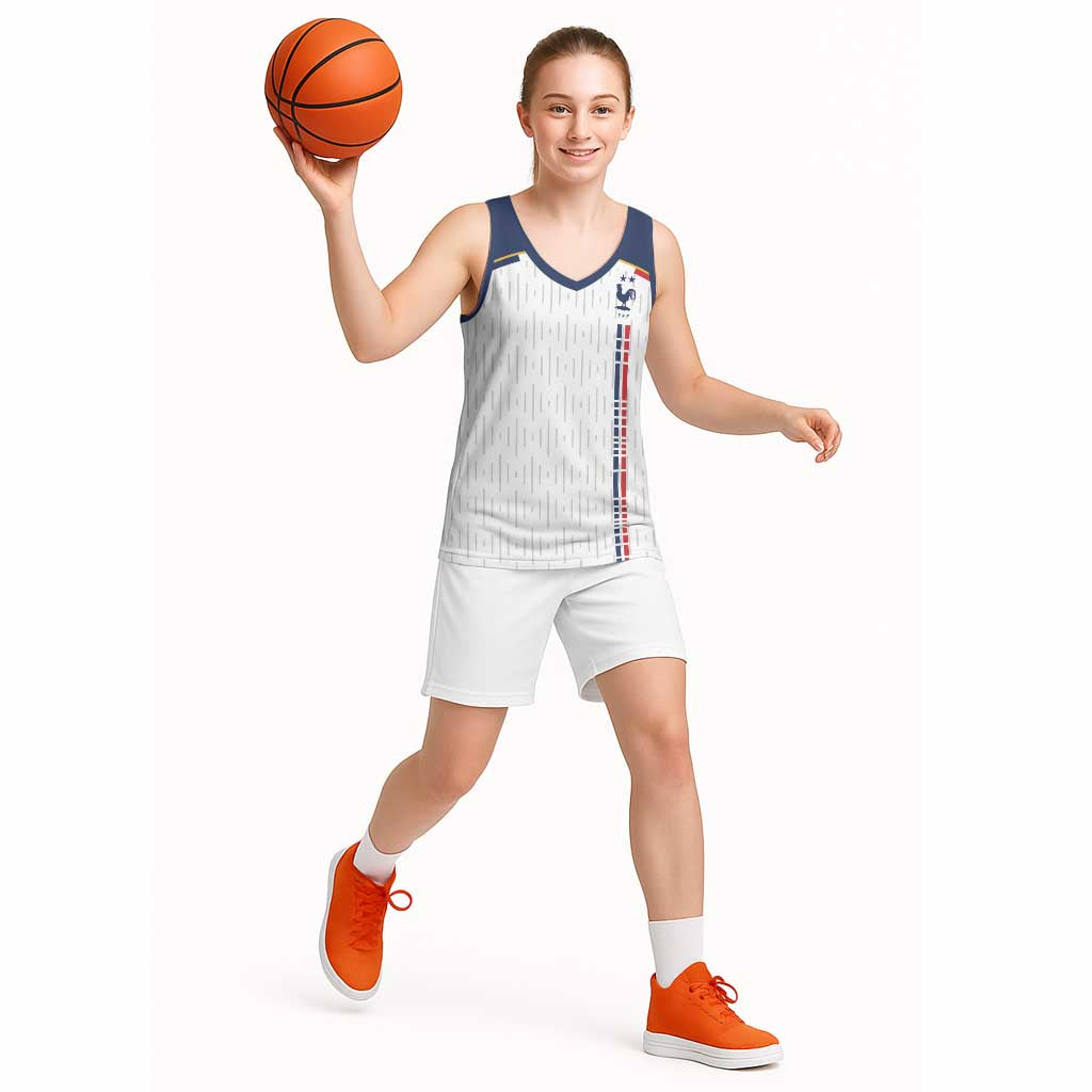 Custom World Football 2026 France Basketball Jersey Allez Les Bleus - Wonder Print Shop