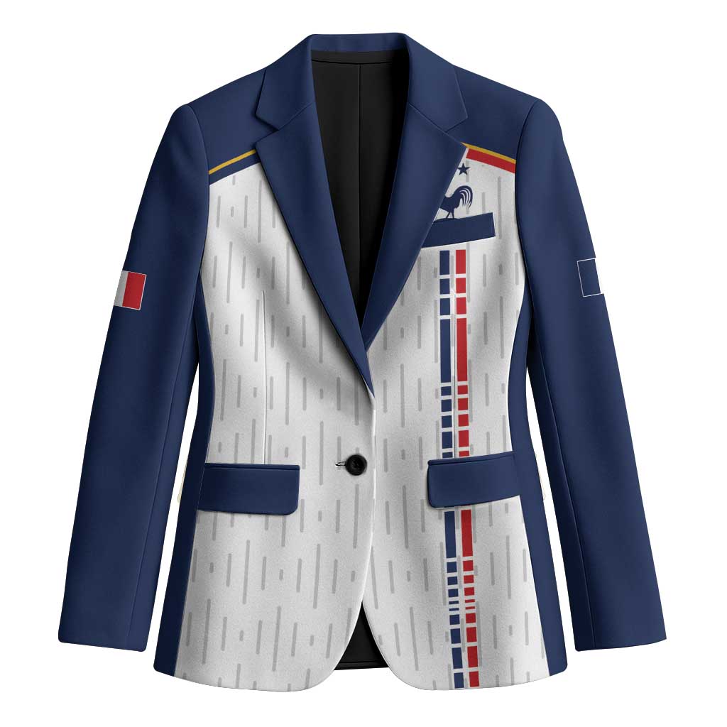 Custom World Football 2026 France Blazer Allez Les Bleus - Wonder Print Shop