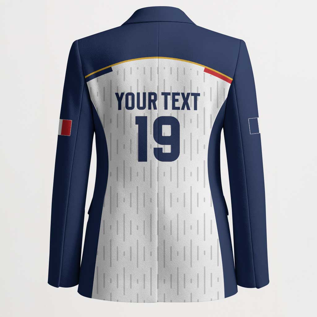 Custom World Football 2026 France Blazer Allez Les Bleus - Wonder Print Shop