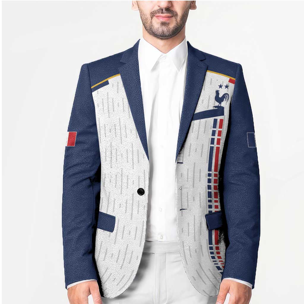 Custom World Football 2026 France Blazer Allez Les Bleus - Wonder Print Shop