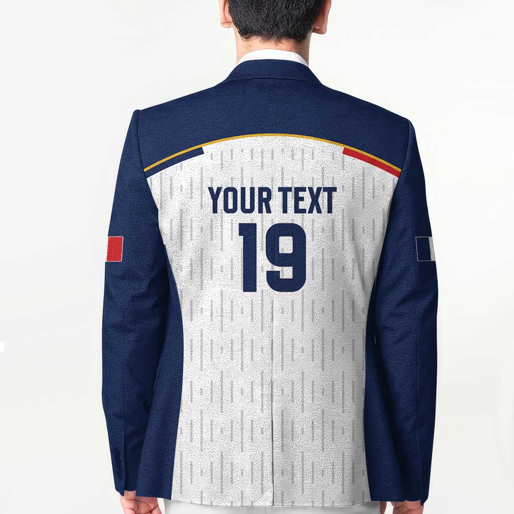 Custom World Football 2026 France Blazer Allez Les Bleus - Wonder Print Shop