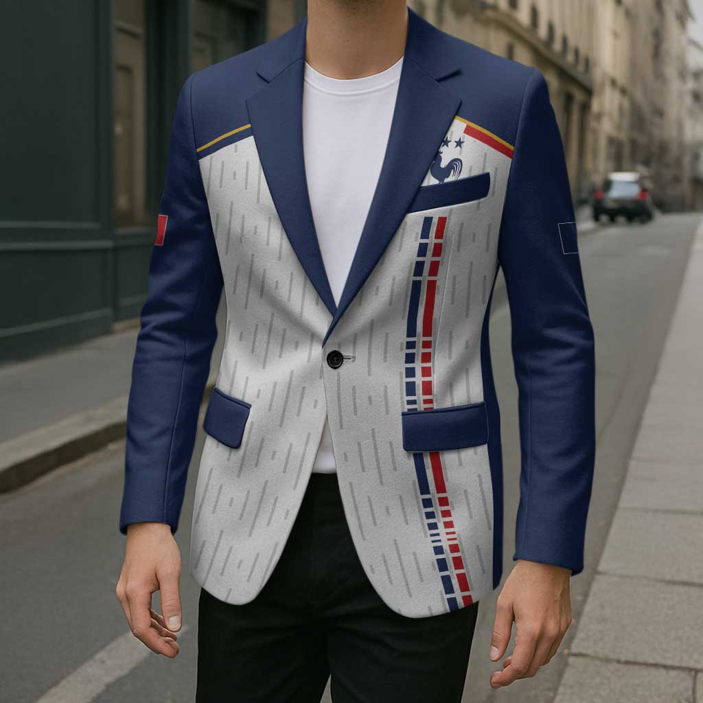 Custom World Football 2026 France Blazer Allez Les Bleus - Wonder Print Shop