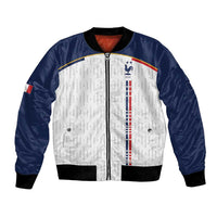 Custom World Football 2026 France Bomber Jacket Allez Les Bleus - Wonder Print Shop