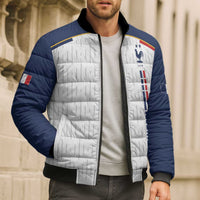 Custom World Football 2026 France Bomber Puffer Jacket Allez Les Bleus - Wonder Print Shop