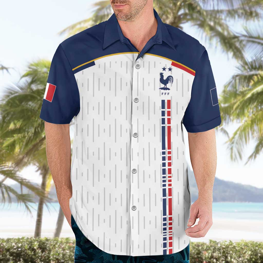 Custom World Football 2026 France Hawaiian Shirt Allez Les Bleus - Wonder Print Shop