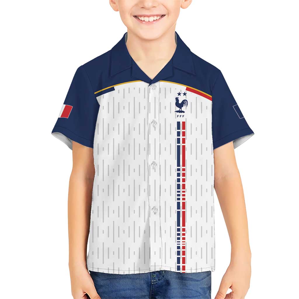 Custom World Football 2026 France Hawaiian Shirt Allez Les Bleus - Wonder Print Shop