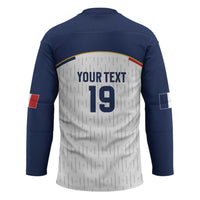 Custom World Football 2026 France Hockey Jersey Allez Les Bleus - Wonder Print Shop