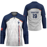 Custom World Football 2026 France Hockey Jersey Allez Les Bleus - Wonder Print Shop