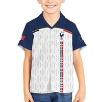 Custom World Football 2026 France Kid Hawaiian Shirt Allez Les Bleus - Wonder Print Shop