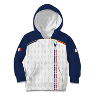 Custom World Football 2026 France Kid Hoodie Allez Les Bleus - undefined