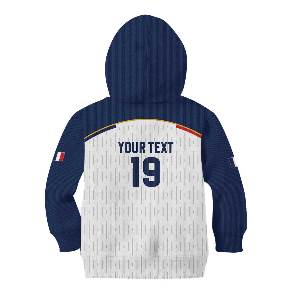 Custom World Football 2026 France Kid Hoodie Allez Les Bleus - undefined