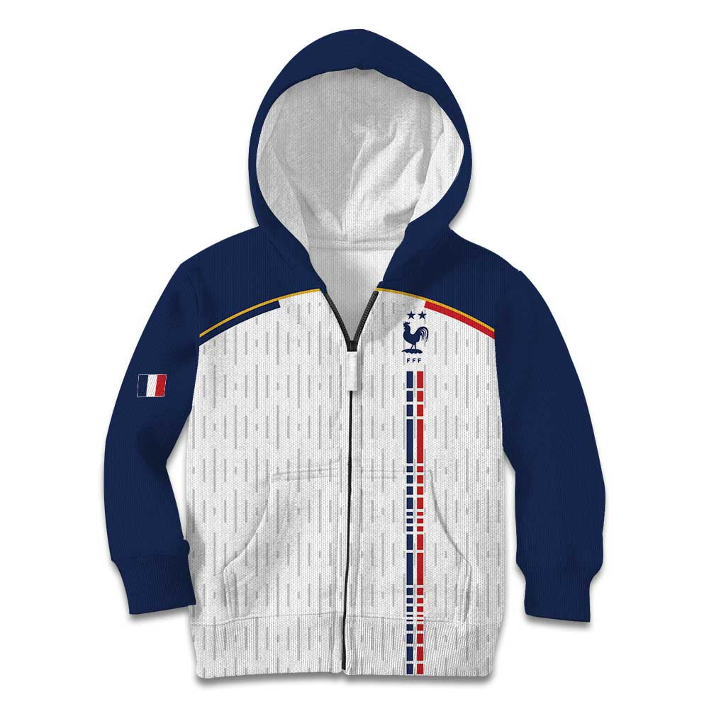 Custom World Football 2026 France Kid Hoodie Allez Les Bleus - undefined