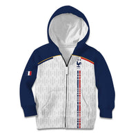 Custom World Football 2026 France Kid Hoodie Allez Les Bleus - undefined