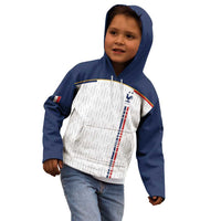 Custom World Football 2026 France Kid Hoodie Allez Les Bleus - undefined
