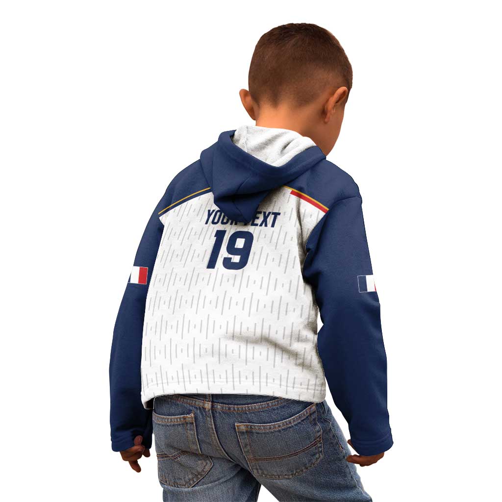 Custom World Football 2026 France Kid Hoodie Allez Les Bleus - undefined