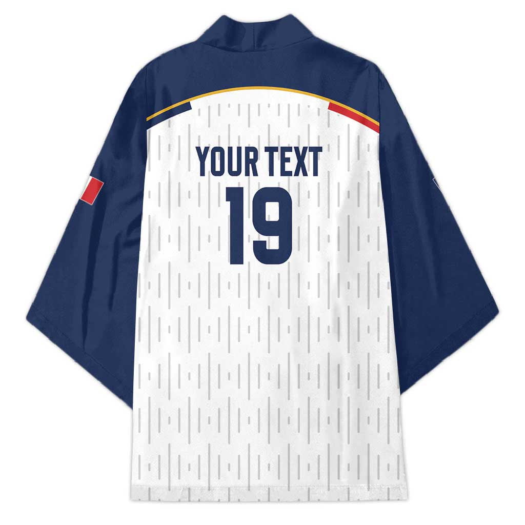 Custom World Football 2026 France Kimono Allez Les Bleus - Wonder Print Shop