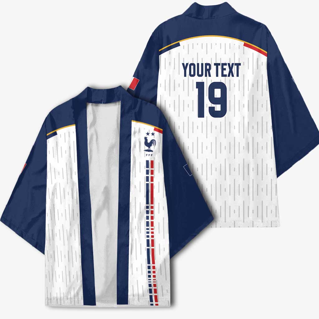 Custom World Football 2026 France Kimono Allez Les Bleus - Wonder Print Shop