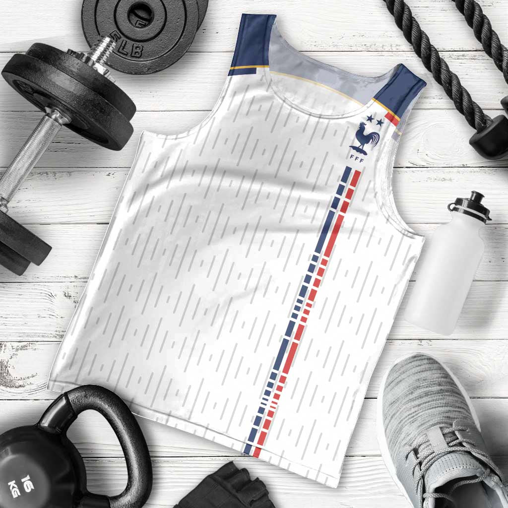 Custom World Football 2026 France Men Tank Top Allez Les Bleus - Wonder Print Shop
