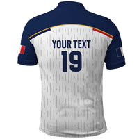 Custom World Football 2026 France Polo Shirt Allez Les Bleus - Wonder Print Shop
