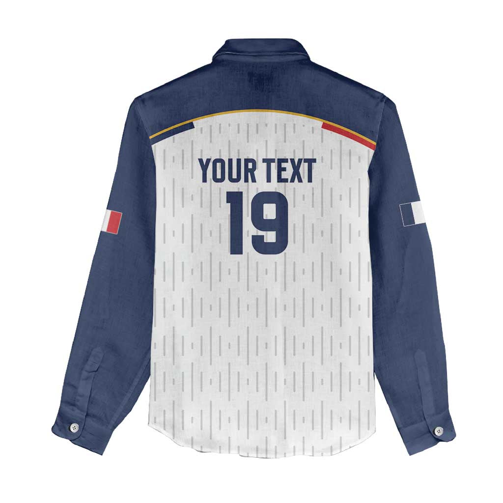 Custom World Football 2026 France Women Casual Shirt Allez Les Bleus - Wonder Print Shop