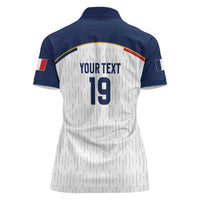 Custom World Football 2026 France Women Polo Shirt Allez Les Bleus - Wonder Print Shop