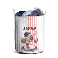 Japan Baseball Laundry Basket Japanese Flag Mascot Design