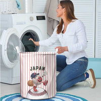 Japan Baseball Laundry Basket Japanese Flag Mascot Design