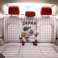 Japan Baseball Back Car Seat Cover Japanese Flag Mascot Design