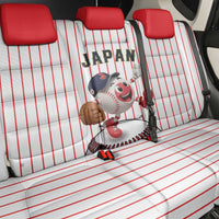 Japan Baseball Back Car Seat Cover Japanese Flag Mascot Design