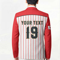 Japan Baseball Custom Blazer Japanese Flag Mascot Design