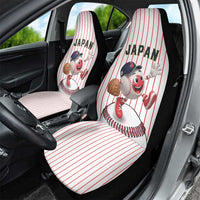 Japan Baseball Car Seat Cover Japanese Flag Mascot Design