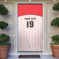 Japan Baseball Custom Door Cover Japanese Flag Mascot Design