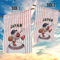 Japan Baseball Garden Flag Japanese Flag Mascot Design