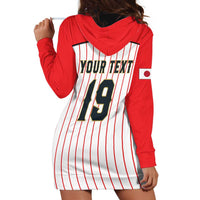 Japan Baseball Custom Hoodie Dress Japanese Flag Mascot Design