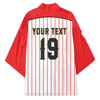 Japan Baseball Custom Kimono Japanese Flag Mascot Design