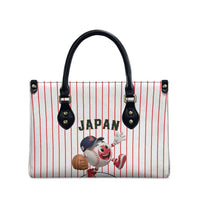 Japan Baseball Leather Bag Japanese Flag Mascot Design