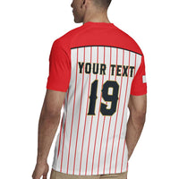 Japan Baseball Custom Rugby Jersey Japanese Flag Mascot Design