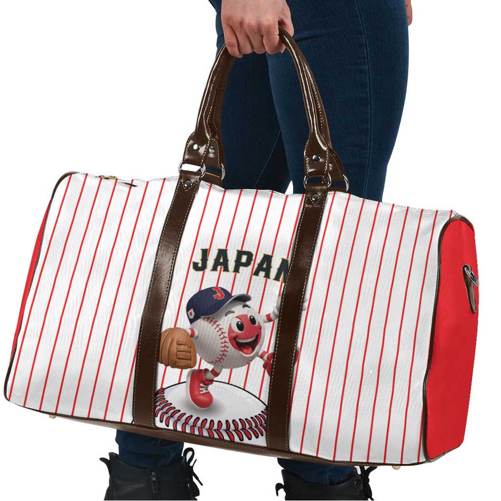 Japan Baseball Travel Bag Japanese Flag Mascot Design